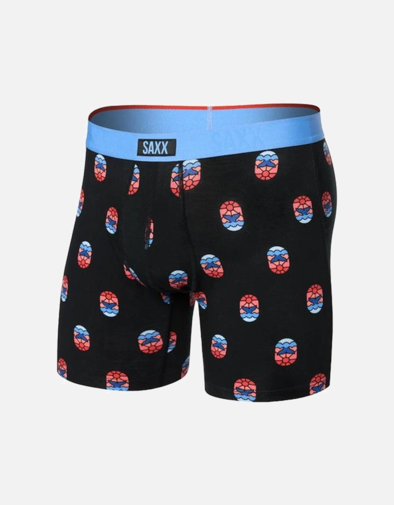 Vibe Xtra Super Soft Whale Watcher Boxer Brief, Black