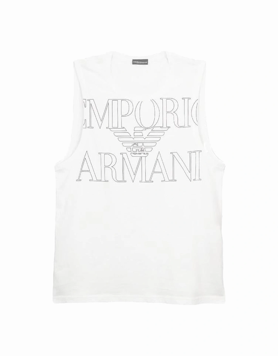 Bold Logo Vest, White, 2 of 1