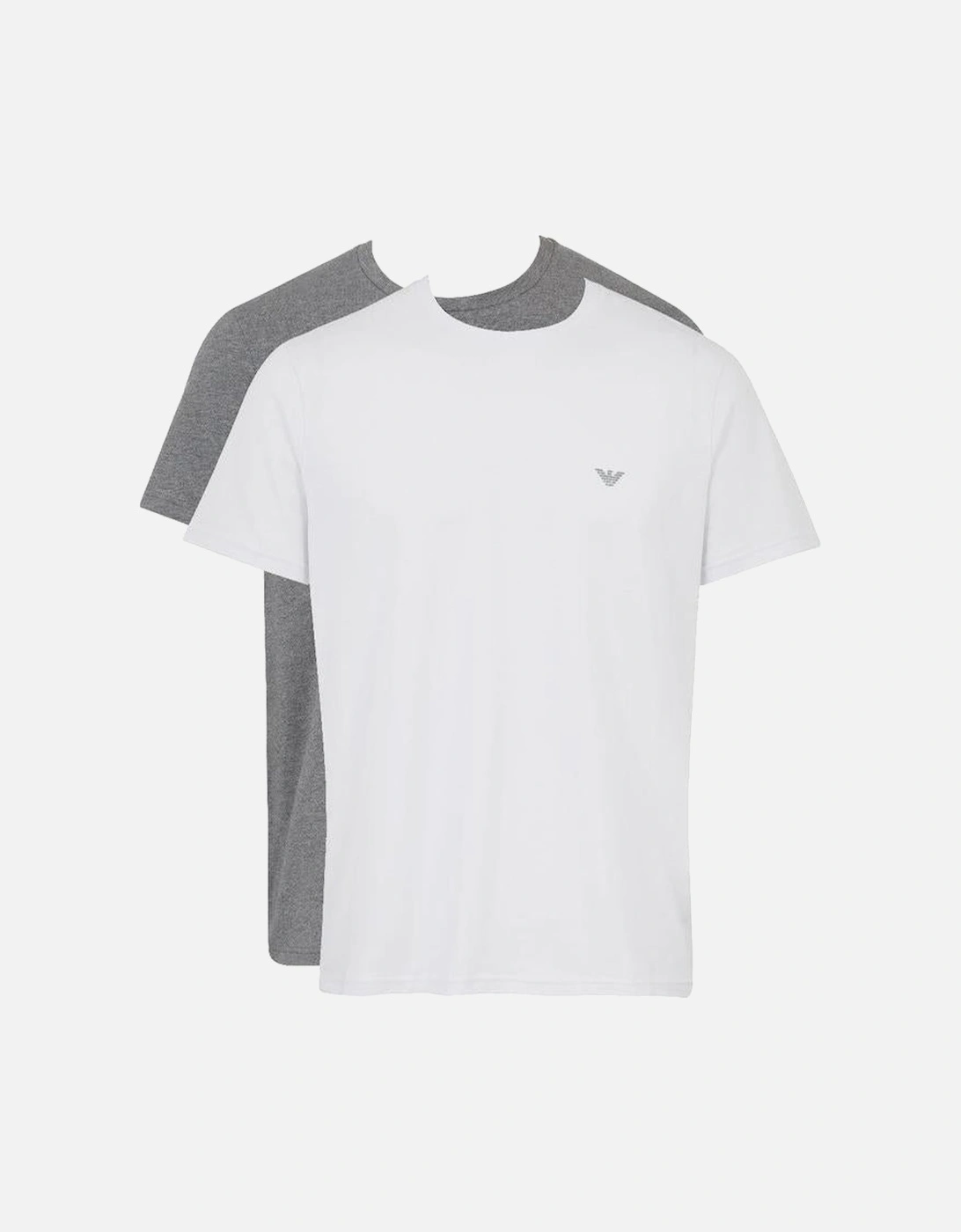 2-Pack Endurance Crew-Neck T-Shirts, Grey/White, 4 of 3