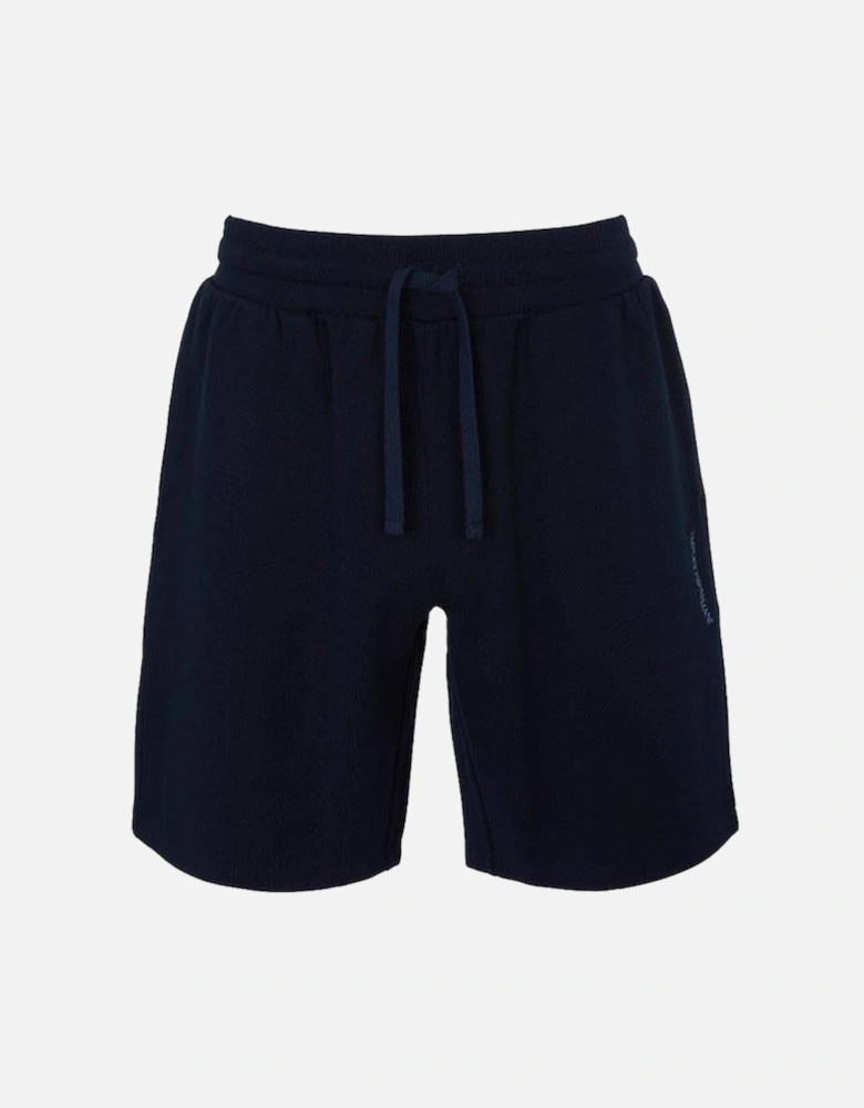Iconic Piquet Lounge Shorts, Armani Blue