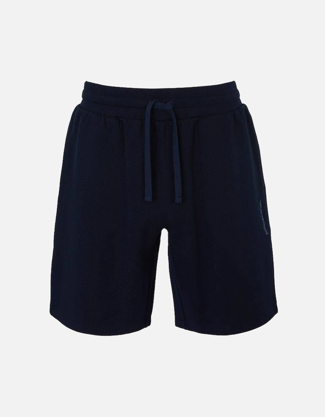Iconic Piquet Lounge Shorts, Armani Blue, 4 of 3