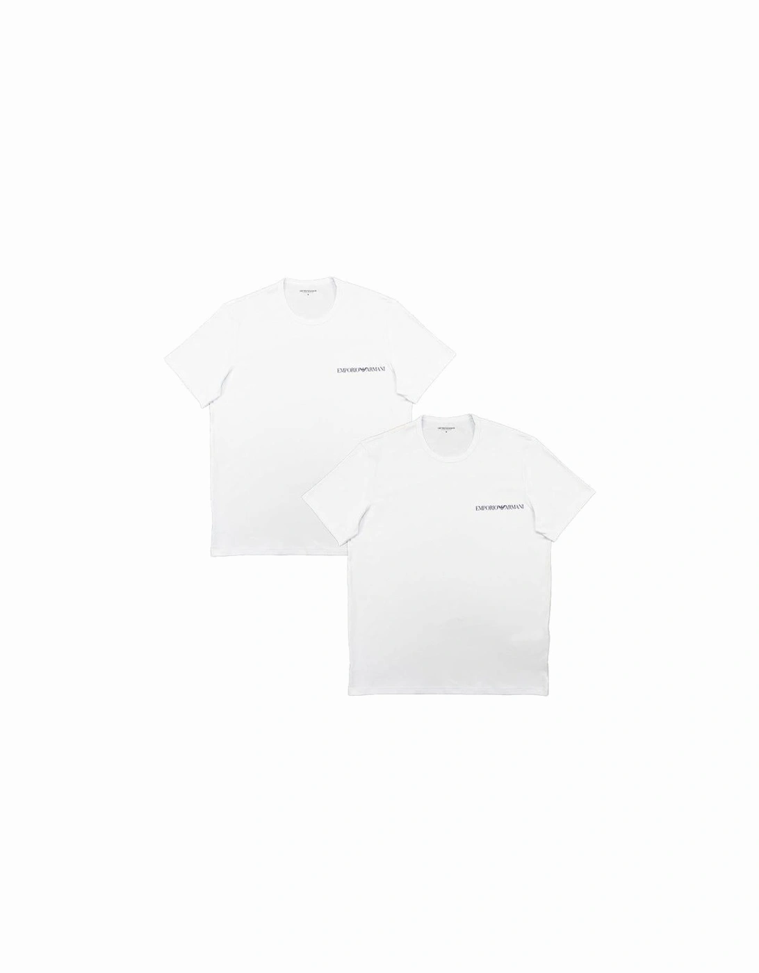 2-Pack Core Logoband Crew-Neck T-Shirts, White, 5 of 4