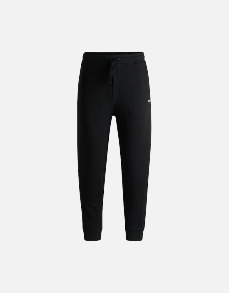 HUGO Dayote232 Cotton Jogging Bottoms, Black