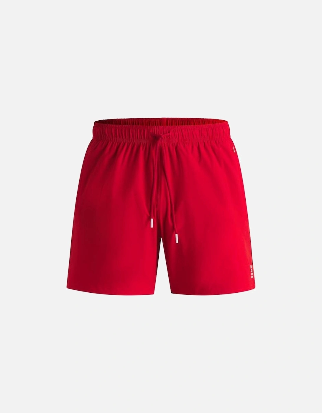 BOSS Iconic Swim Shorts, Medium Red, 2 of 1