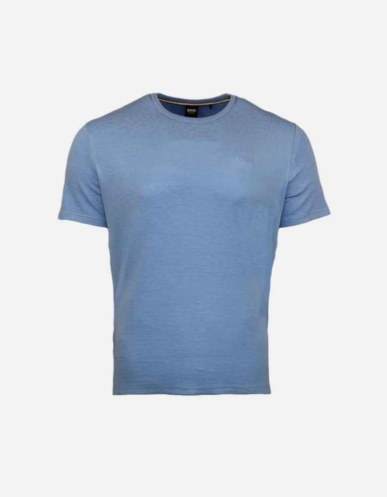 BOSS Rib T-Shirt, Light/Pastel Blue