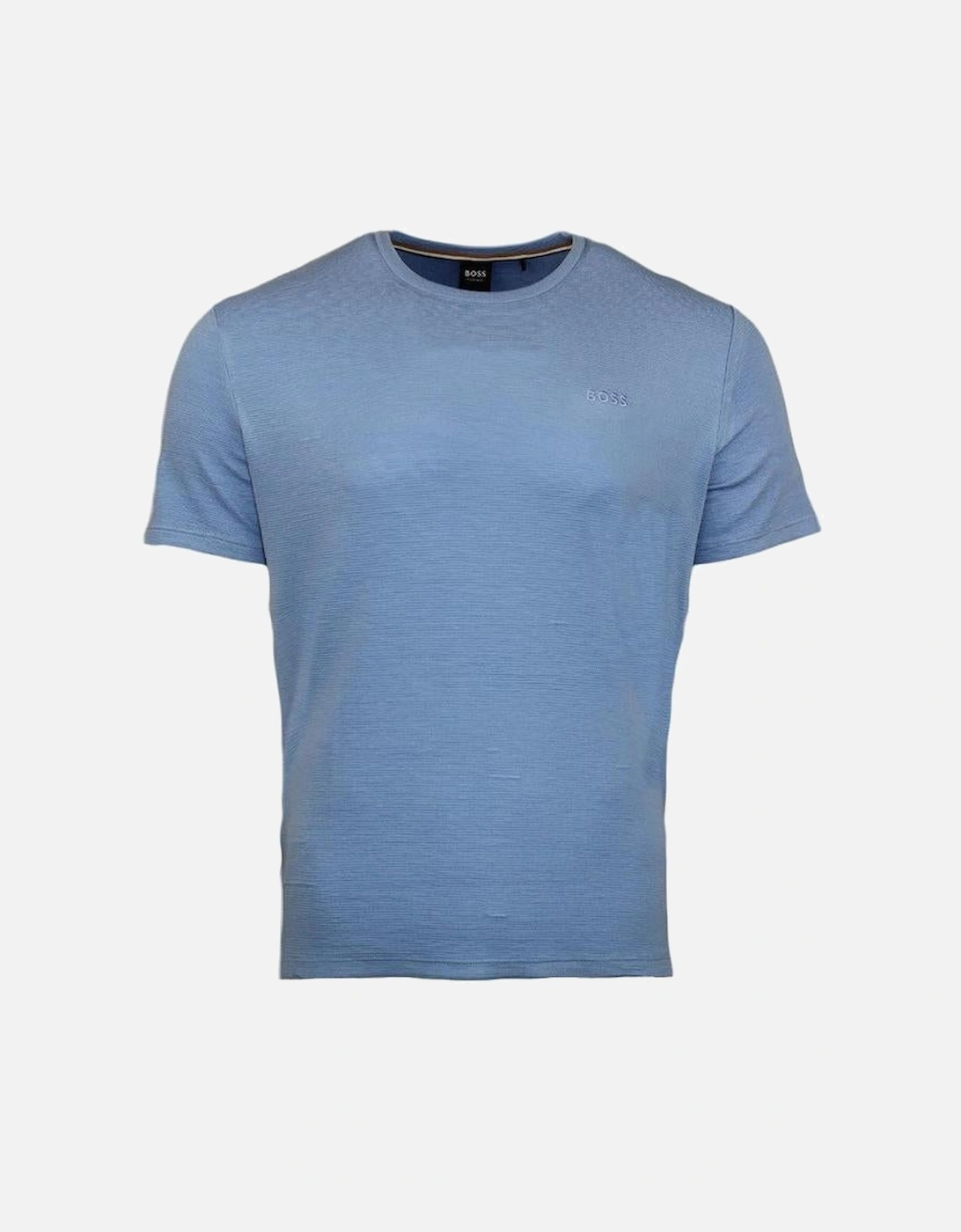 BOSS Rib T-Shirt, Light/Pastel Blue, 2 of 1