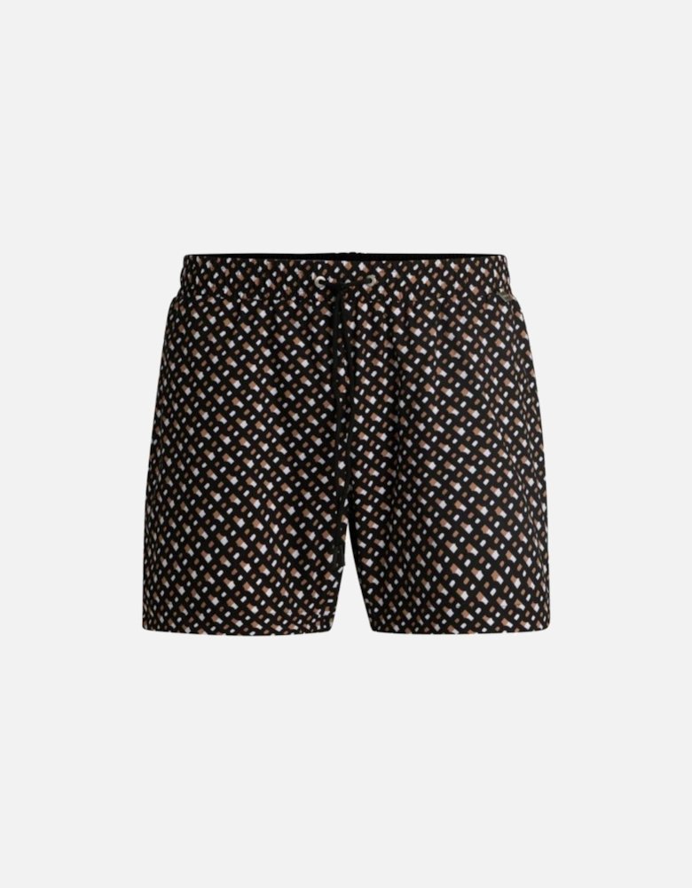 BOSS Manu New Swim Shorts, Black