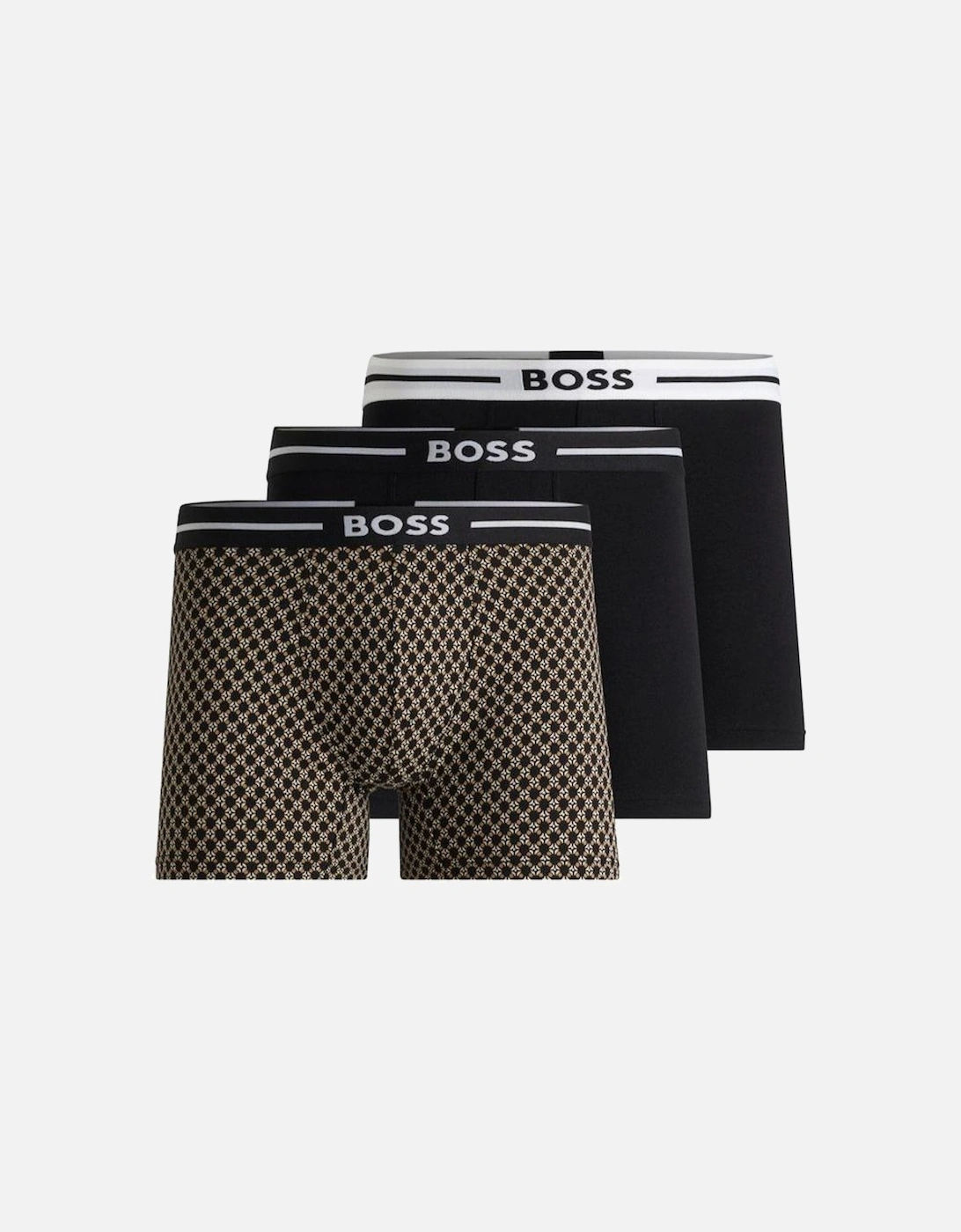 BOSS 3-Pack Power Boxer Briefs, Black, 2 of 1