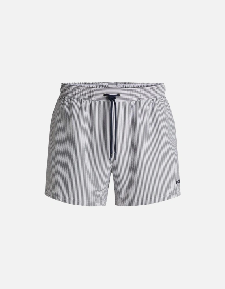 BOSS Velvetfish Swim Shorts, Navy