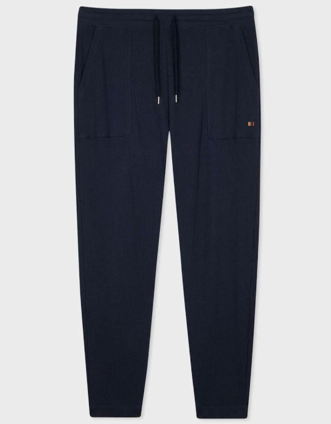 Waffle Lounge Pants, Navy Blue, 2 of 1
