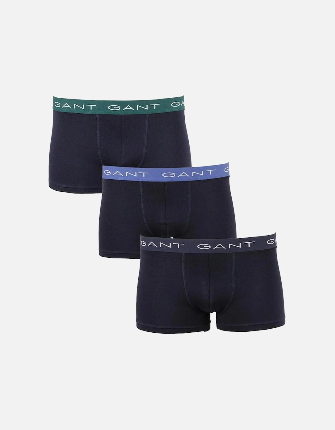 3-Pack Boxer Trunks, Deep Forest, 8 of 7