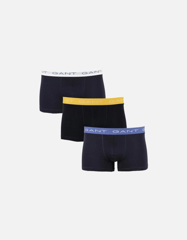 3-Pack Boxer Trunks, Faded Sunset