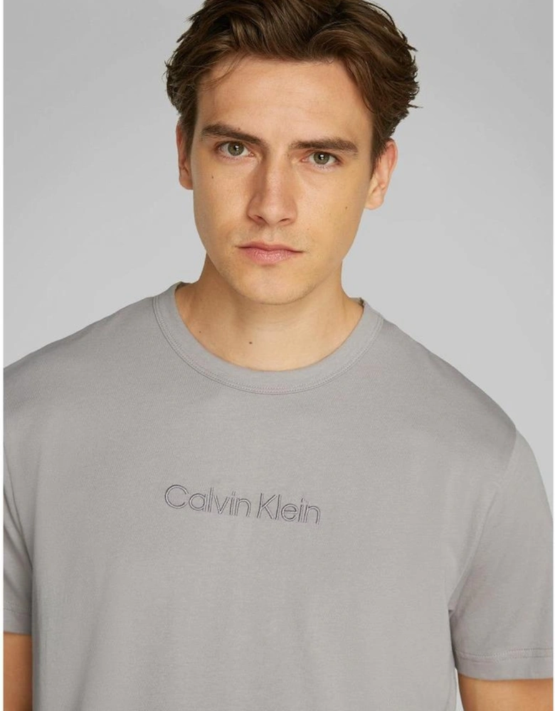 Crew Neck T-Shirt, Ash