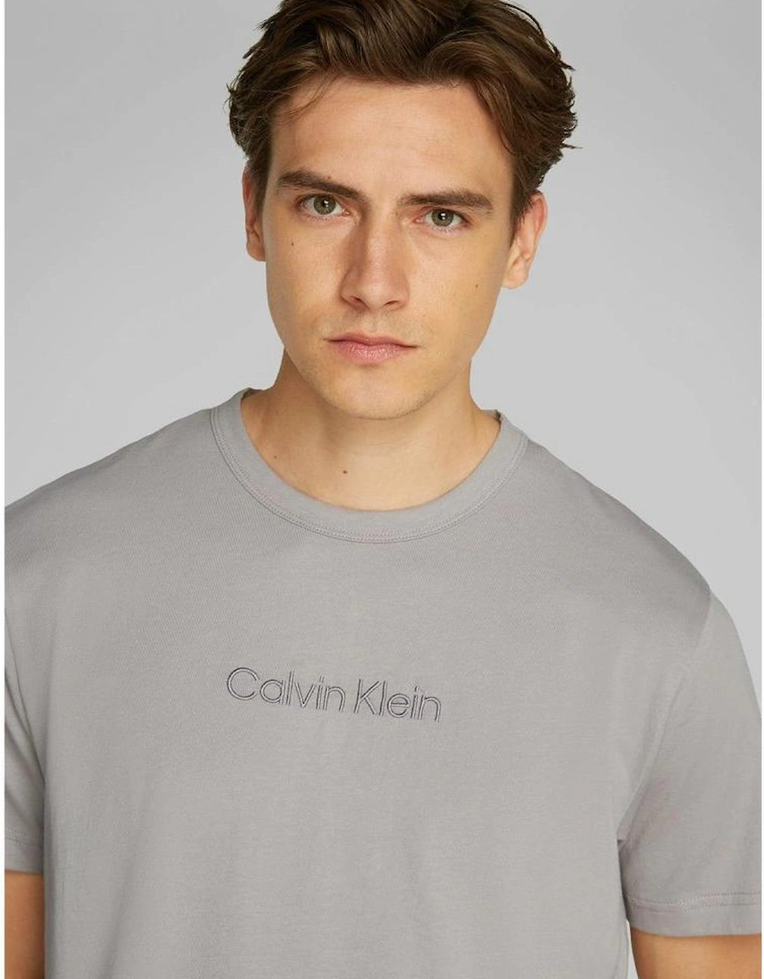 Crew Neck T-Shirt, Ash, 4 of 3