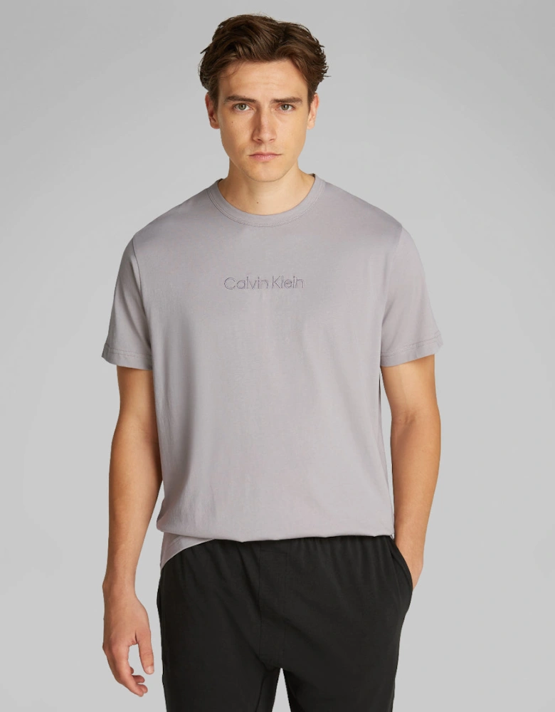 Crew Neck T-Shirt, Ash