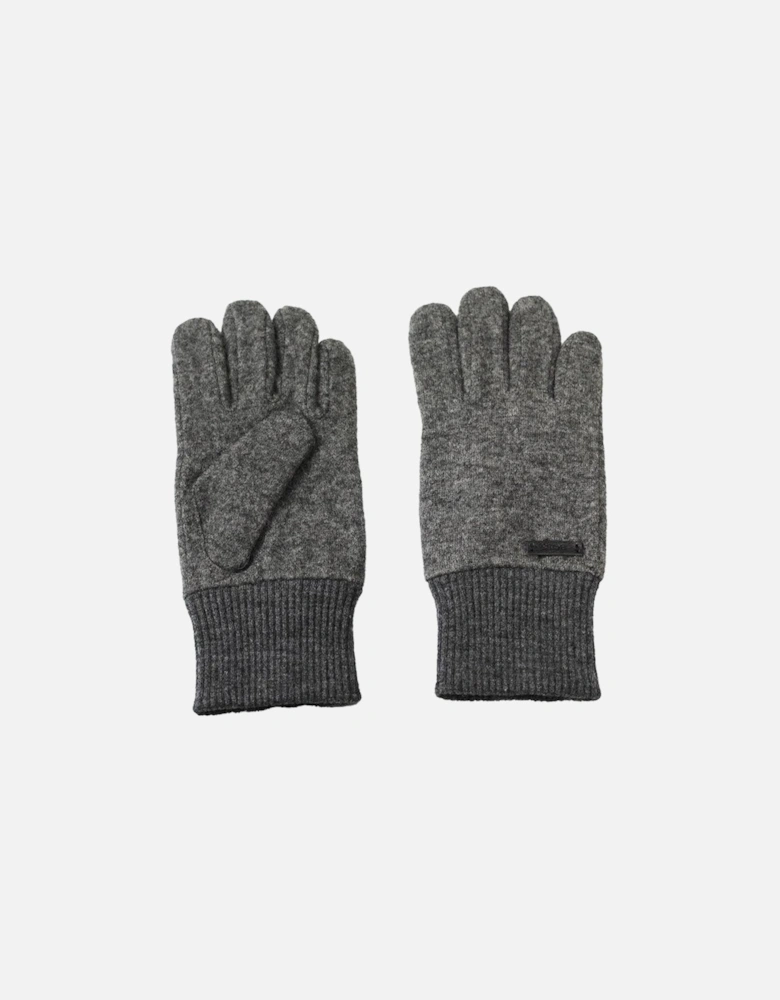 Wool Gloves, Medium Grey