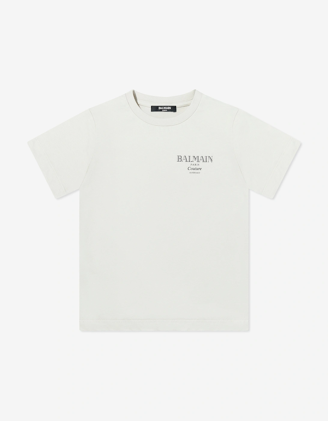 Boys Logo T-Shirt in Beige, 5 of 4