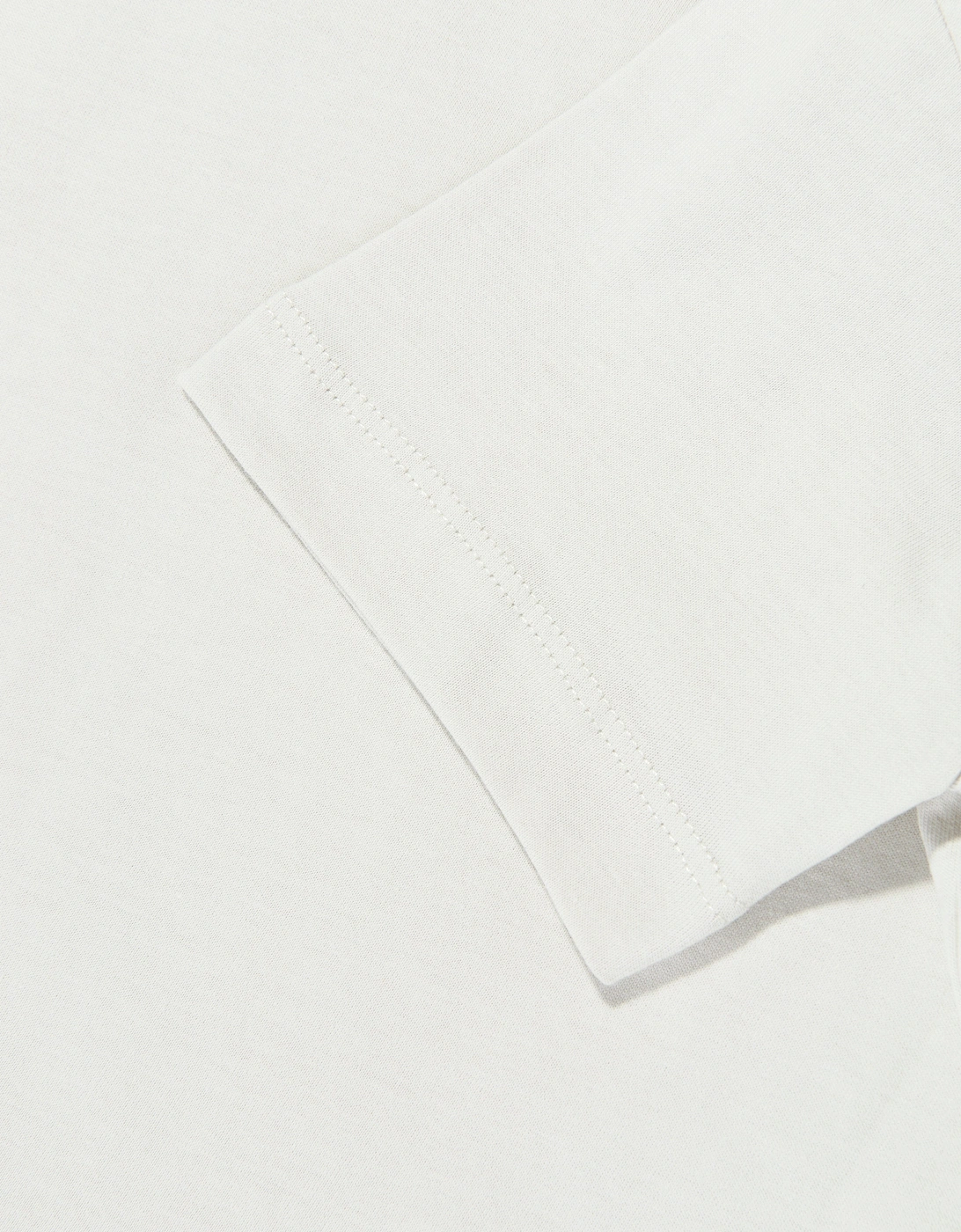 Boys Logo T-Shirt in Beige