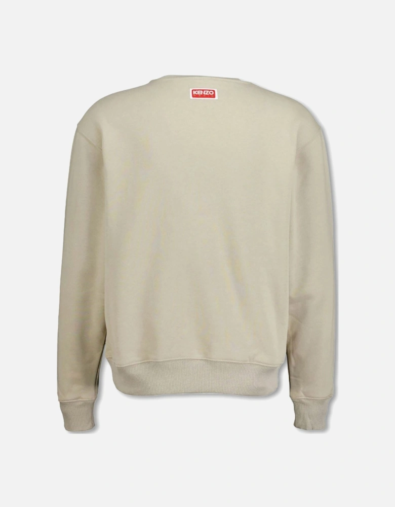 Men's Pale Grey Boke Flower Sweatshirt