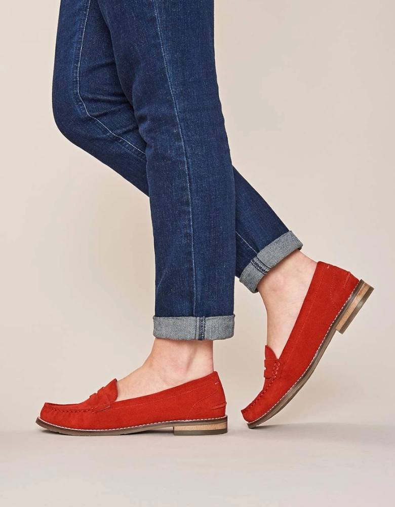 'Petrel Suede' Ladies Suede Loafers