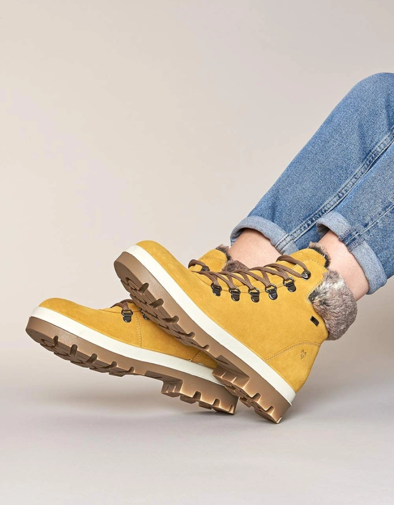 'Bedew' Ladies Suede Ankle Boots