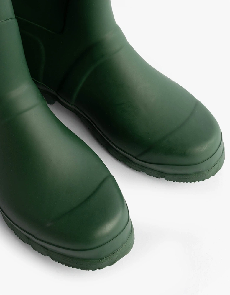 COUNTRY Wide Calf Unisex Buckle Wellington Boots Green