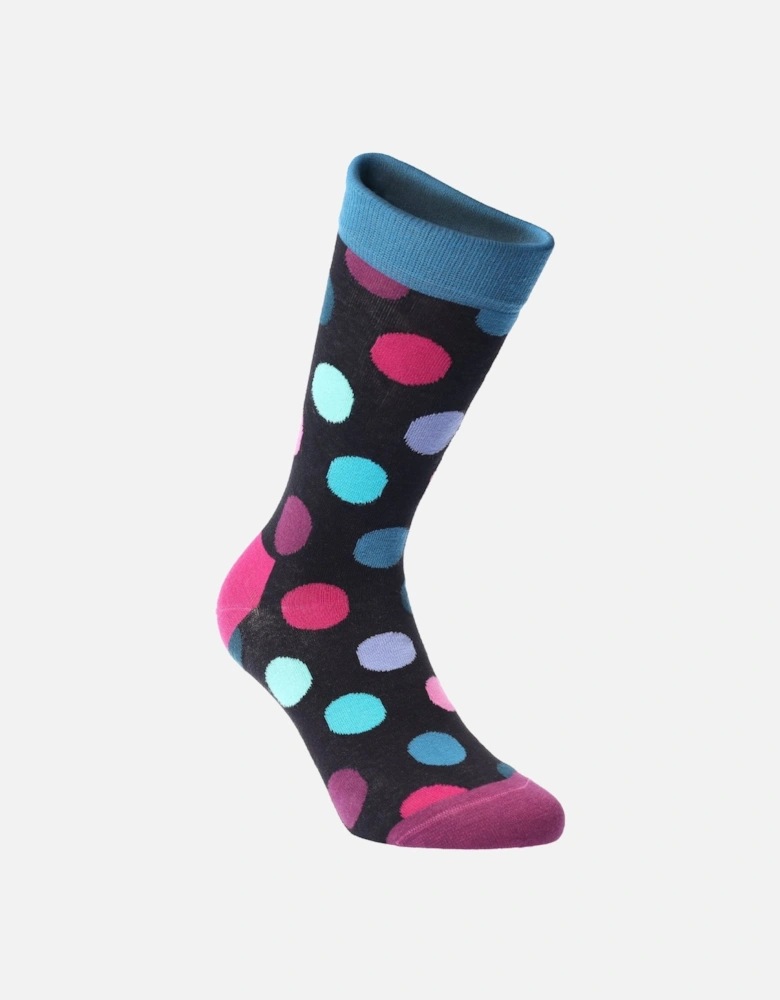 Ladies Big Dot Socks