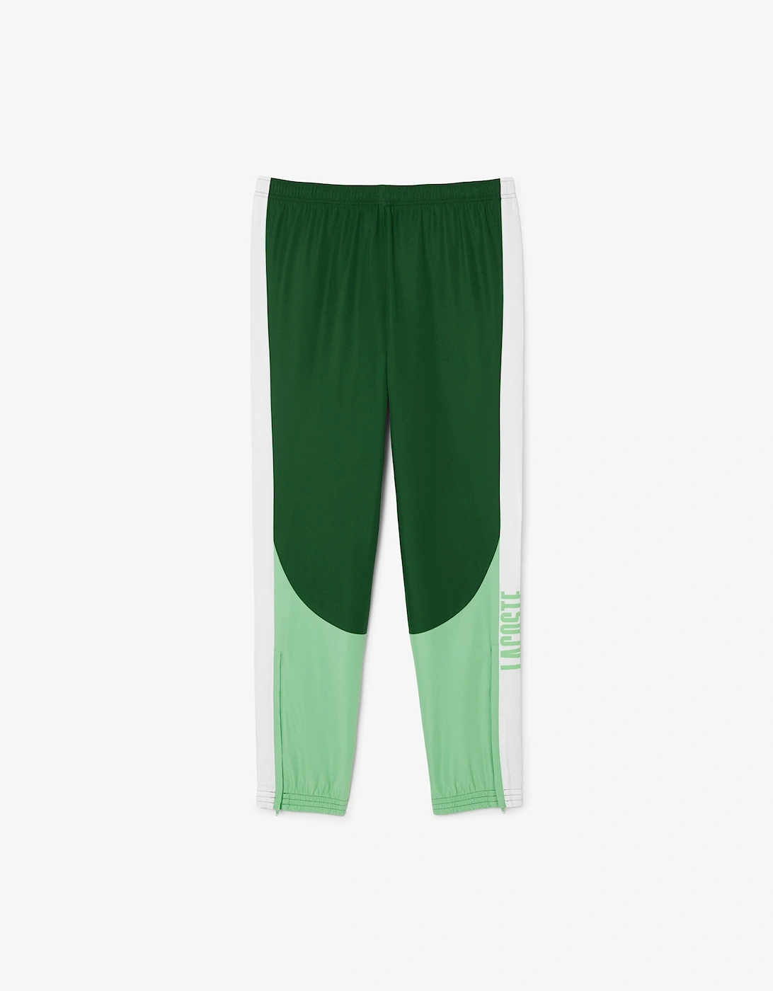 Lacoste Men's Green Tennis Colour Block Joggers - : L