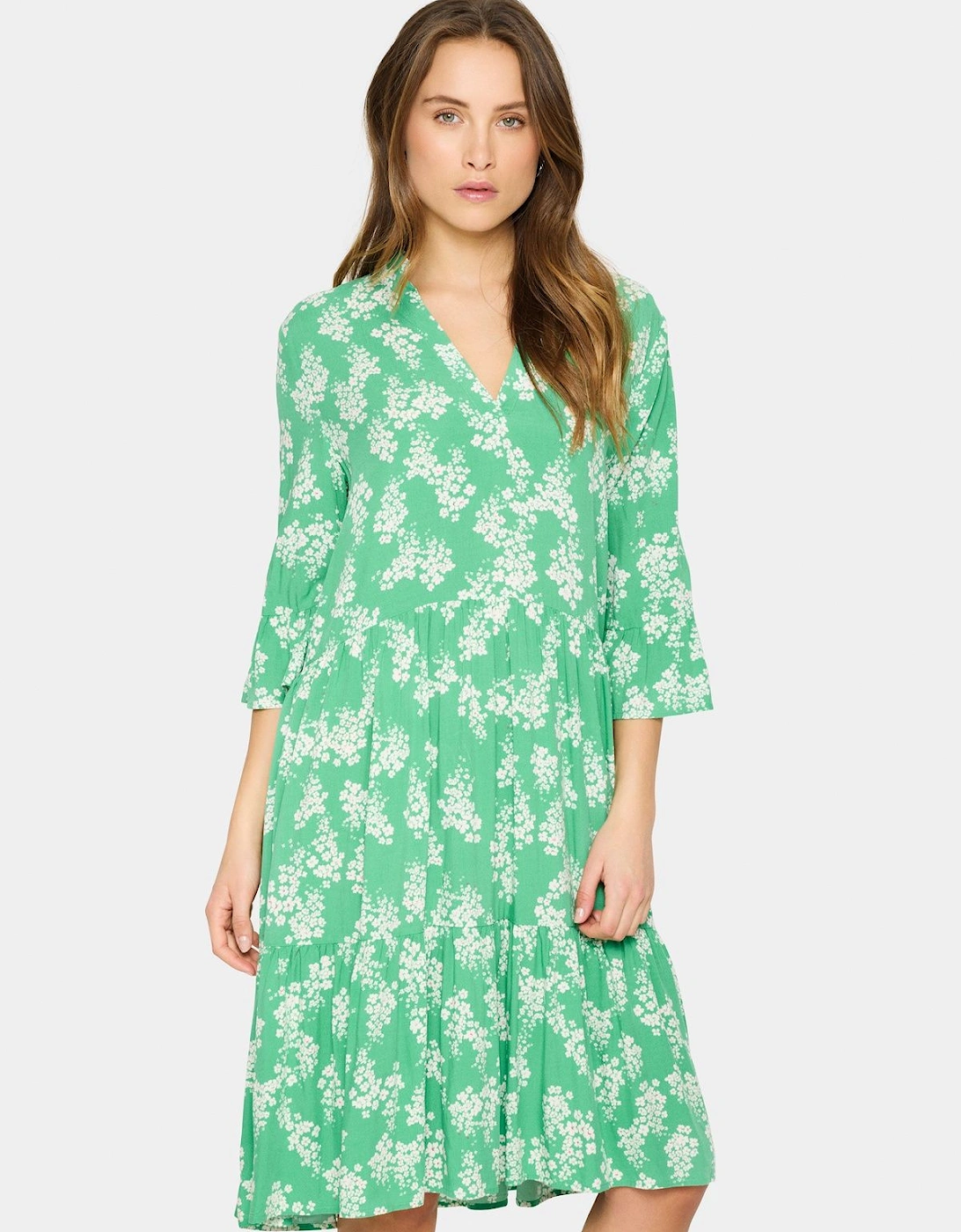 EdaSZ Knee Length Half Sleeves Dress, 2 of 1