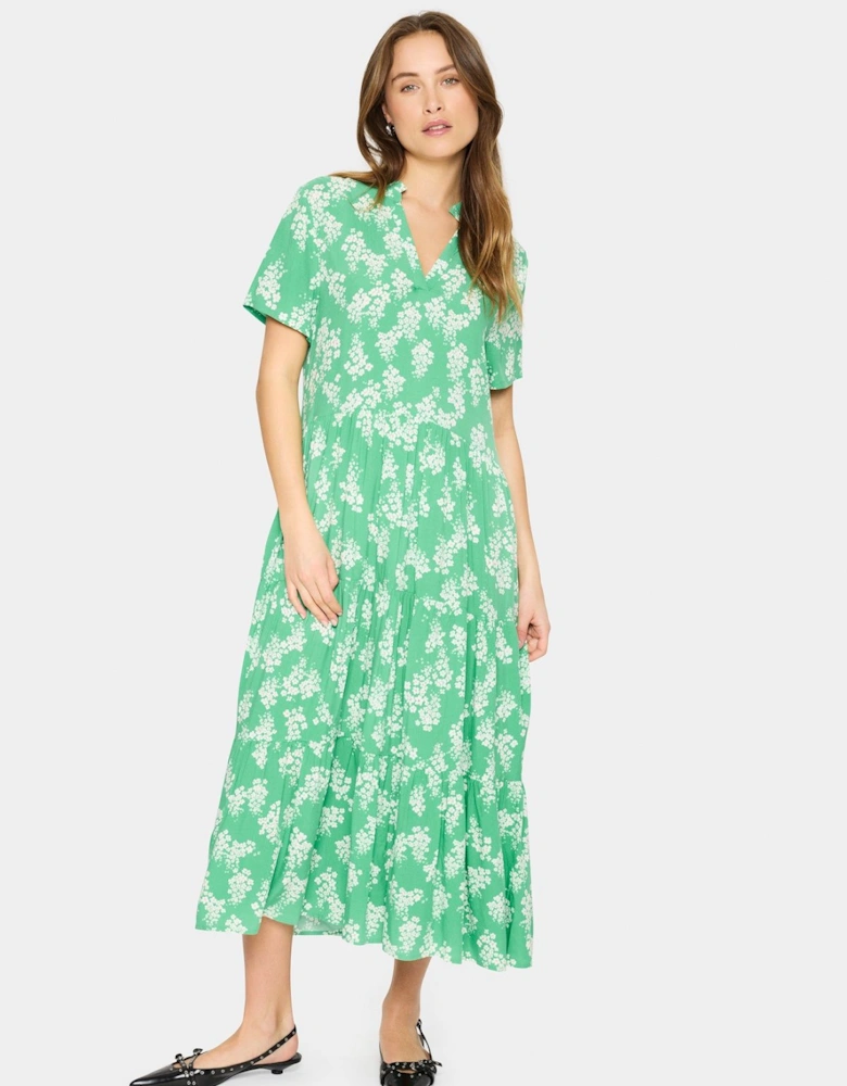 Eda Short Sleeve Maxi Dress