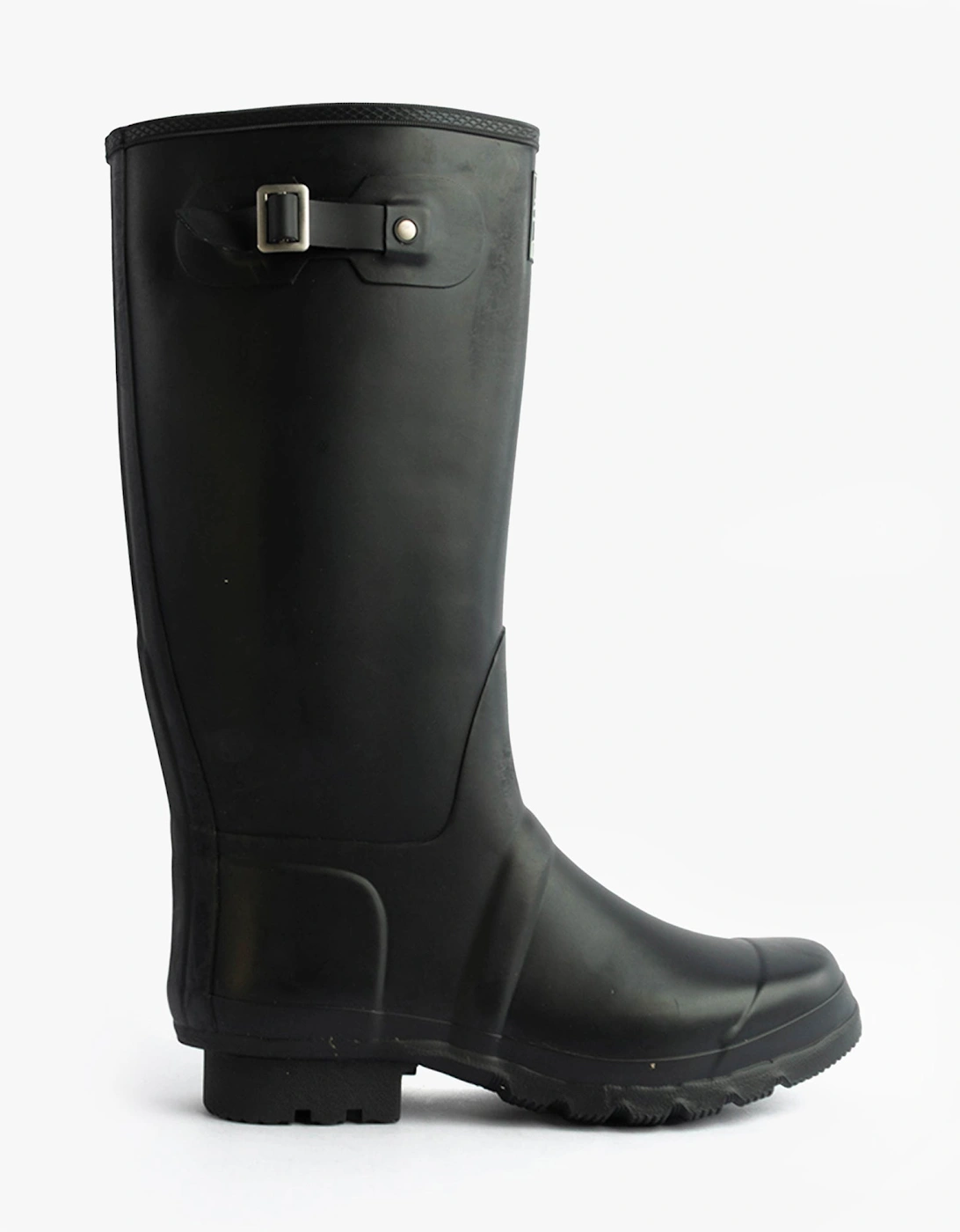 COUNTRY Wide Calf Unisex Buckle Wellington Boots Navy Blue, 7 of 6