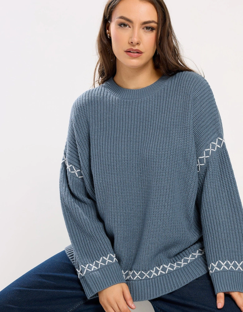 Blanket Stitch Jumper