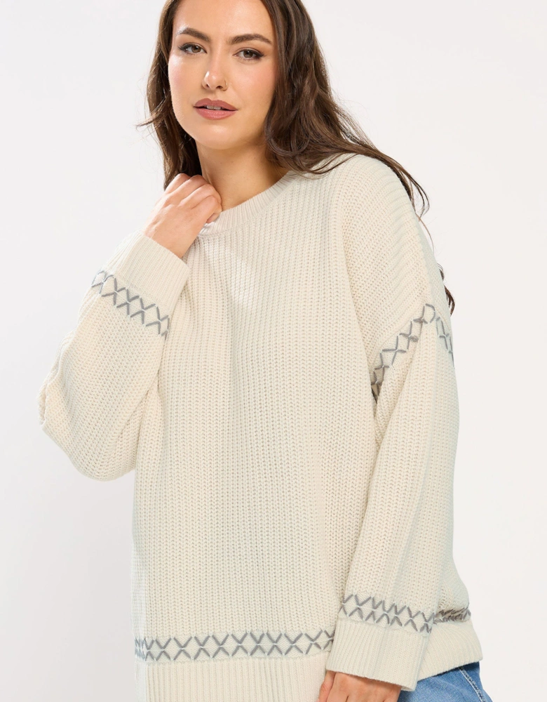 Blanket Stitch Jumper