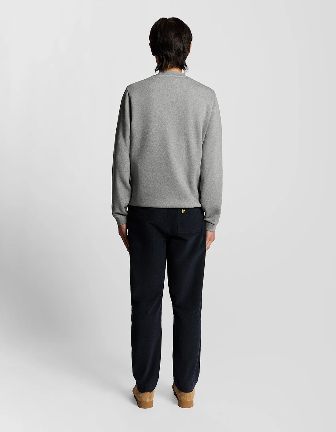 Brushback Fleece Crew Neck Sweatshirt