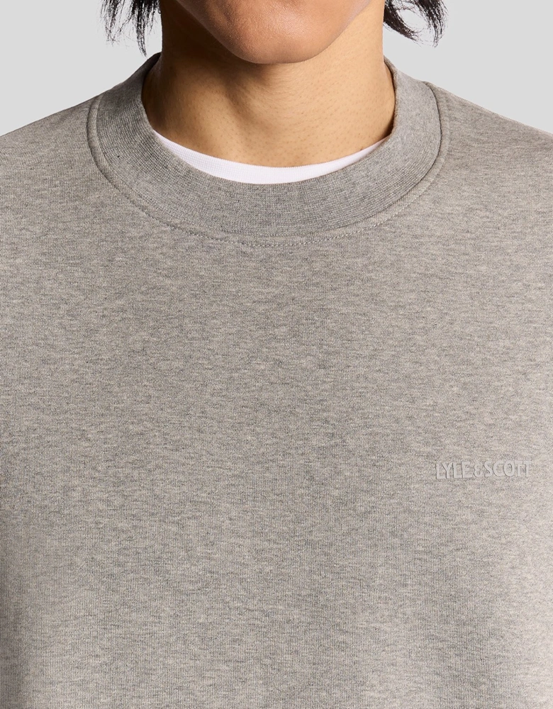 Brushback Fleece Crew Neck Sweatshirt