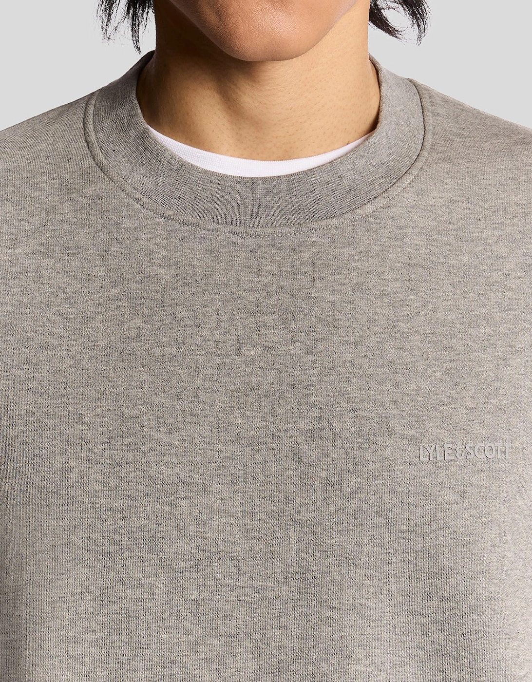 Brushback Fleece Crew Neck Sweatshirt