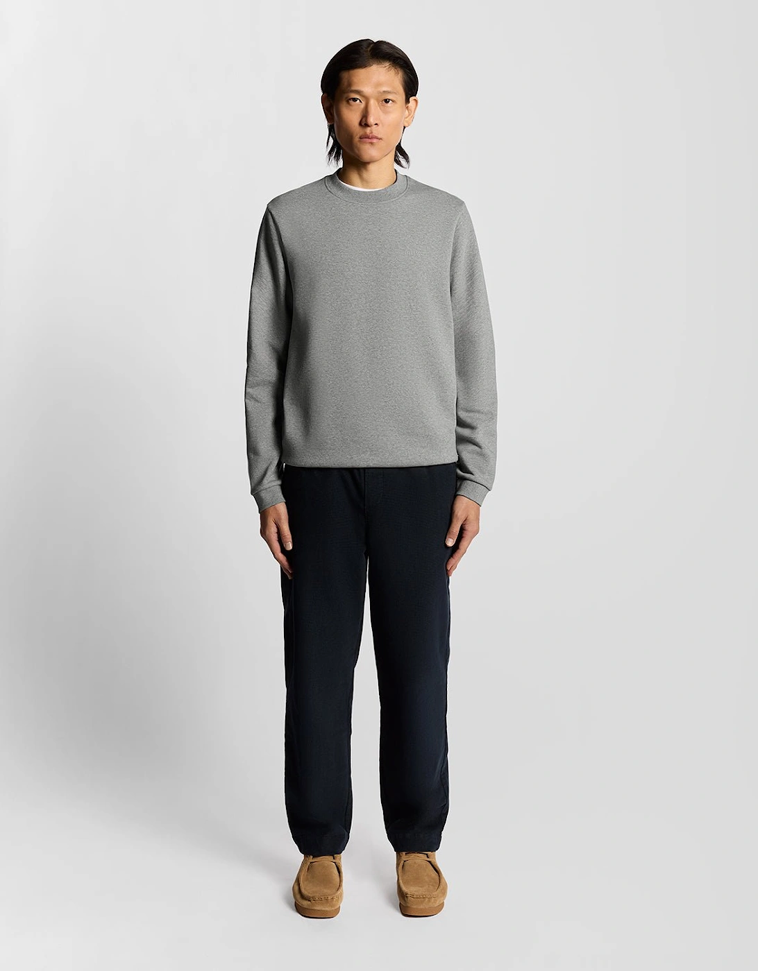 Brushback Fleece Crew Neck Sweatshirt