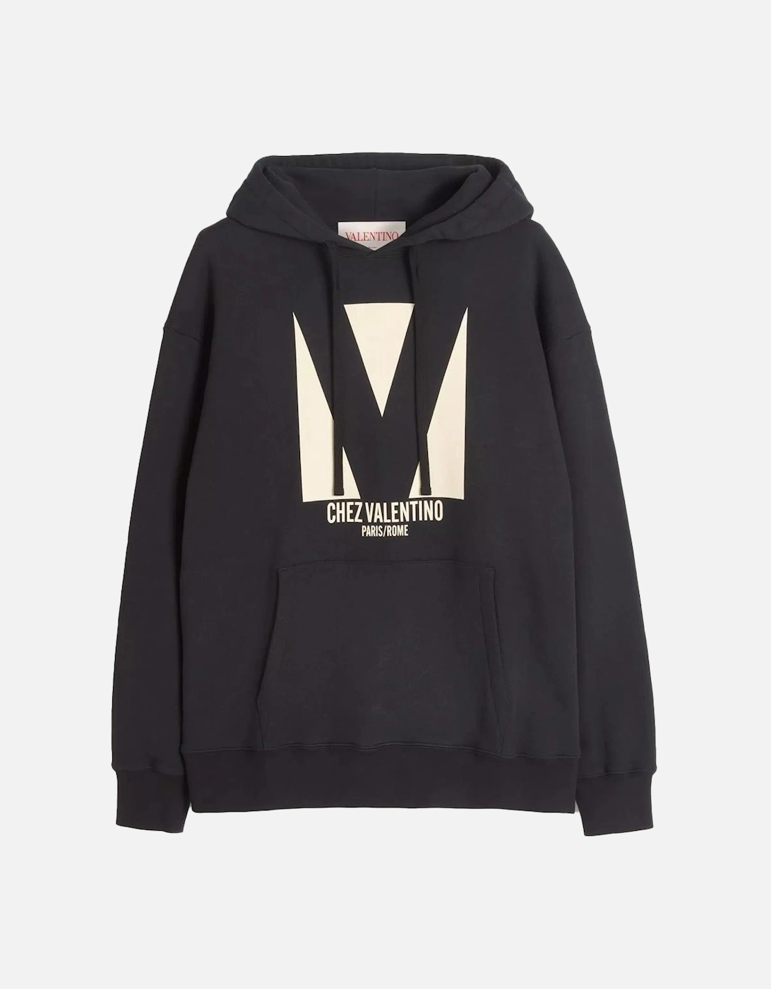 Chez Print Hoodie in Black, 4 of 3