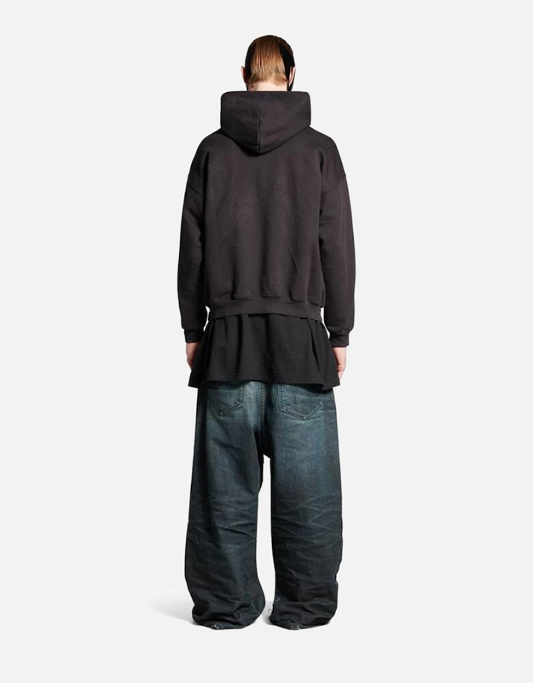 Loop Sports Icon Hoodie in Washed Black