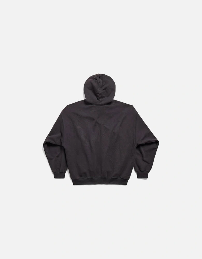 Loop Sports Icon Hoodie in Washed Black