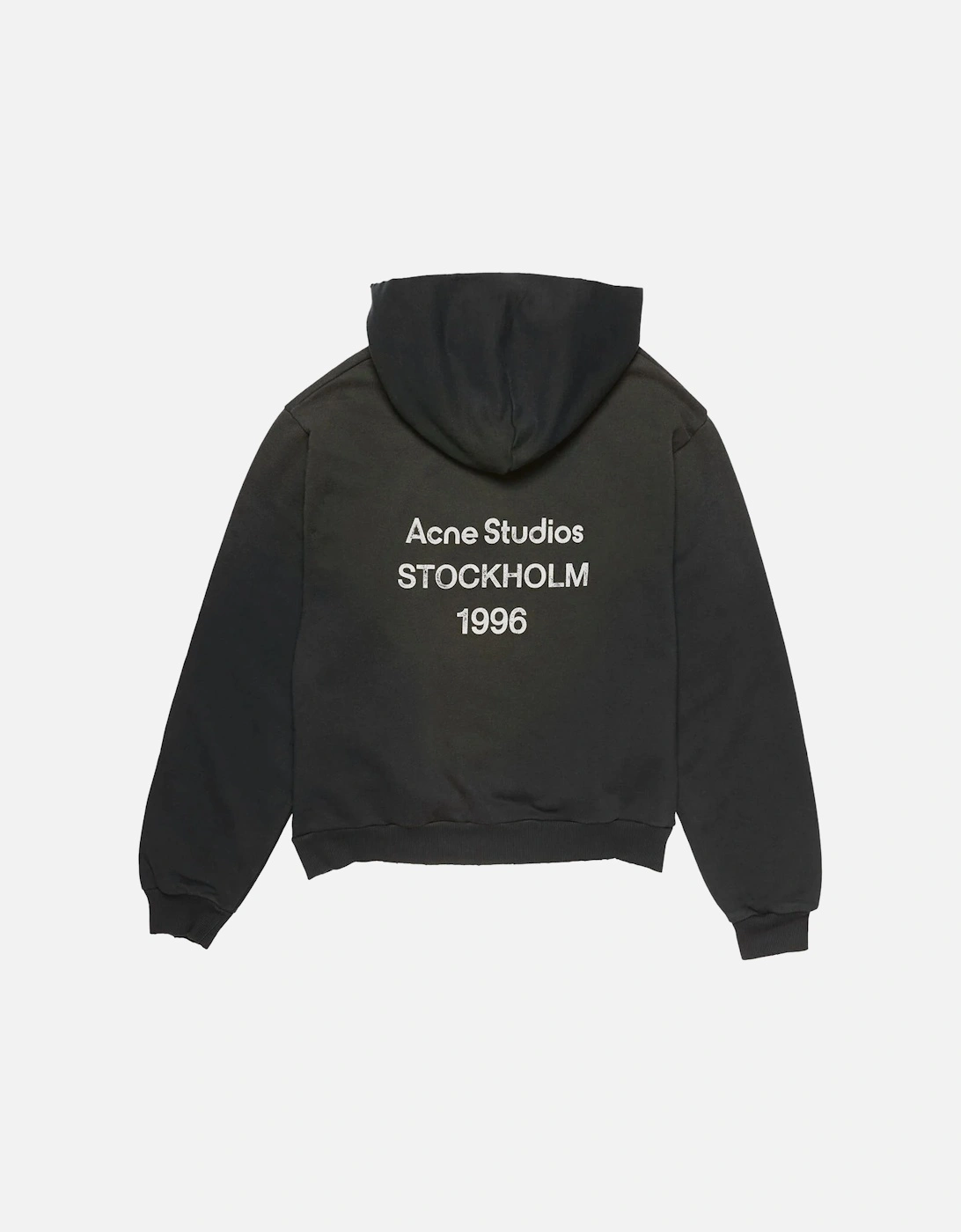 Stockholm Logo Hoodie in Black