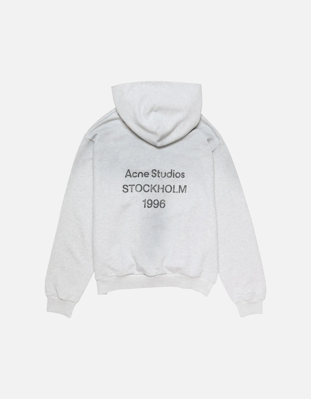 Stockholm Logo Hoodie in Grey
