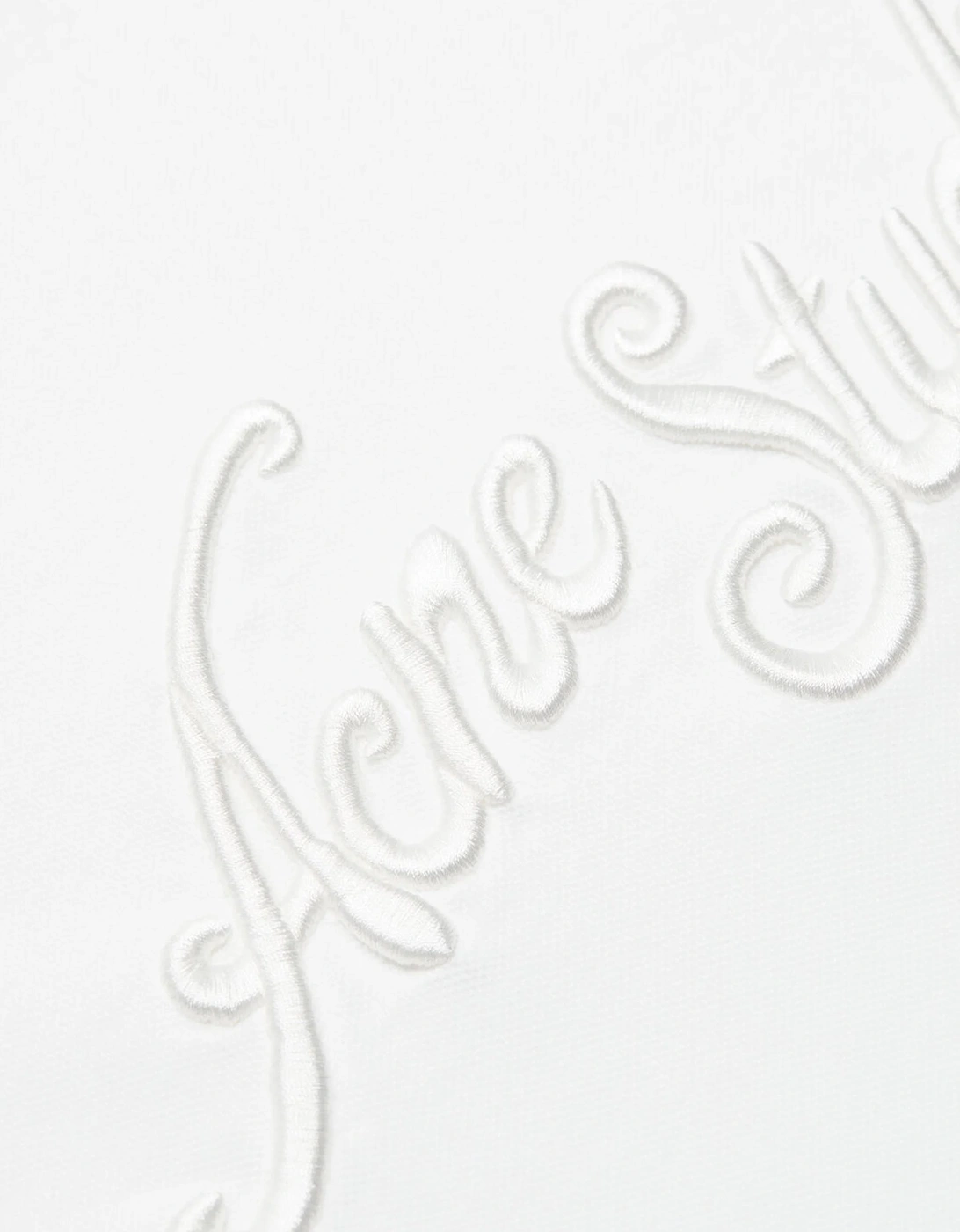 Embroidered Logo T-Shirt in White