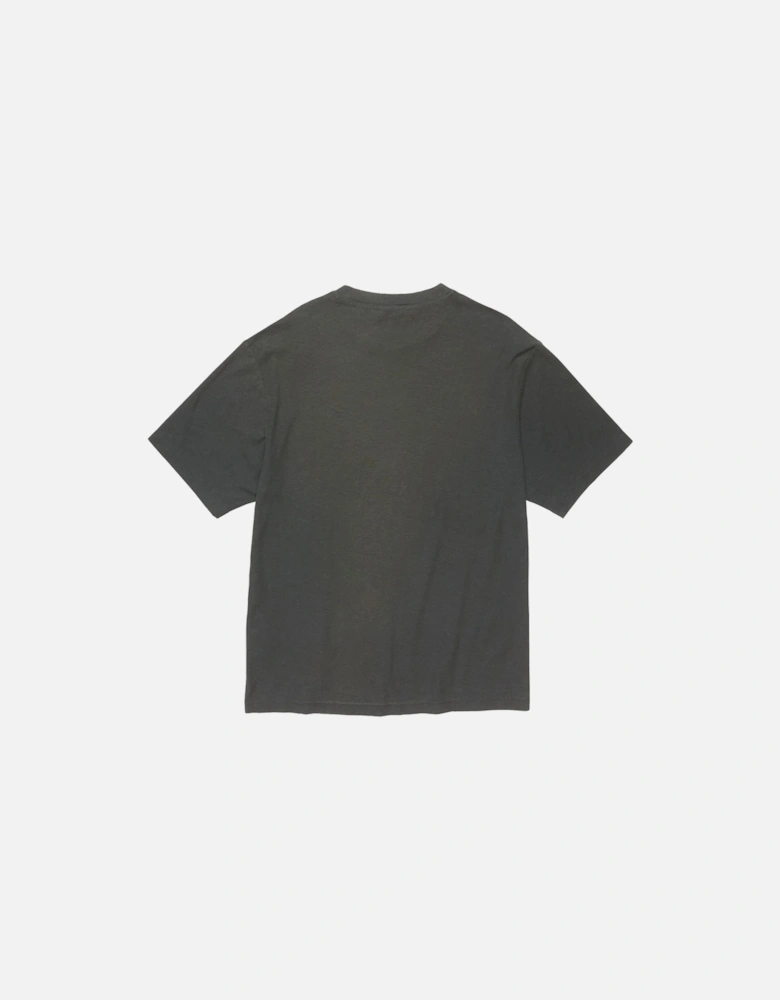 Stockholm Logo T-Shirt in Faded Black