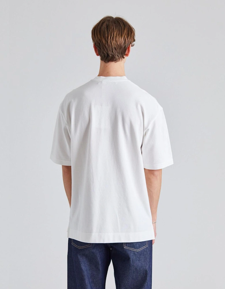 Embroidered Logo T-Shirt in White