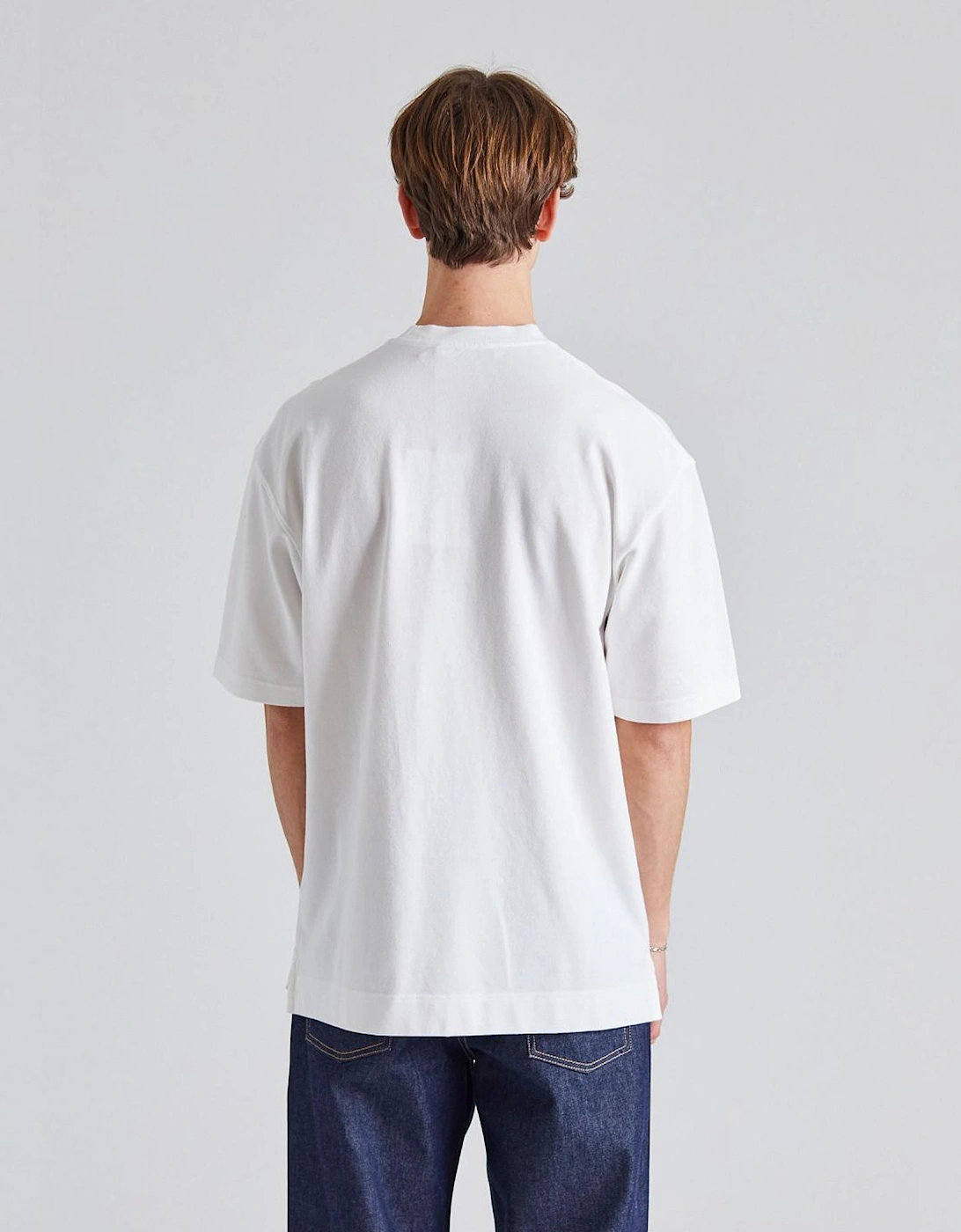 Embroidered Logo T-Shirt in White