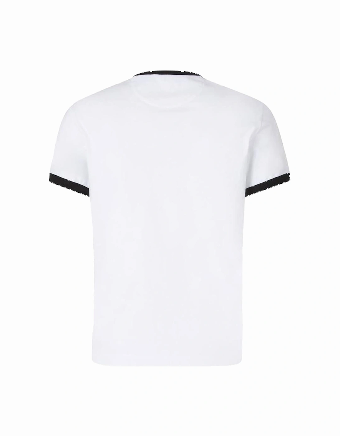 Contrast Stamp Logo T-Shirt in White