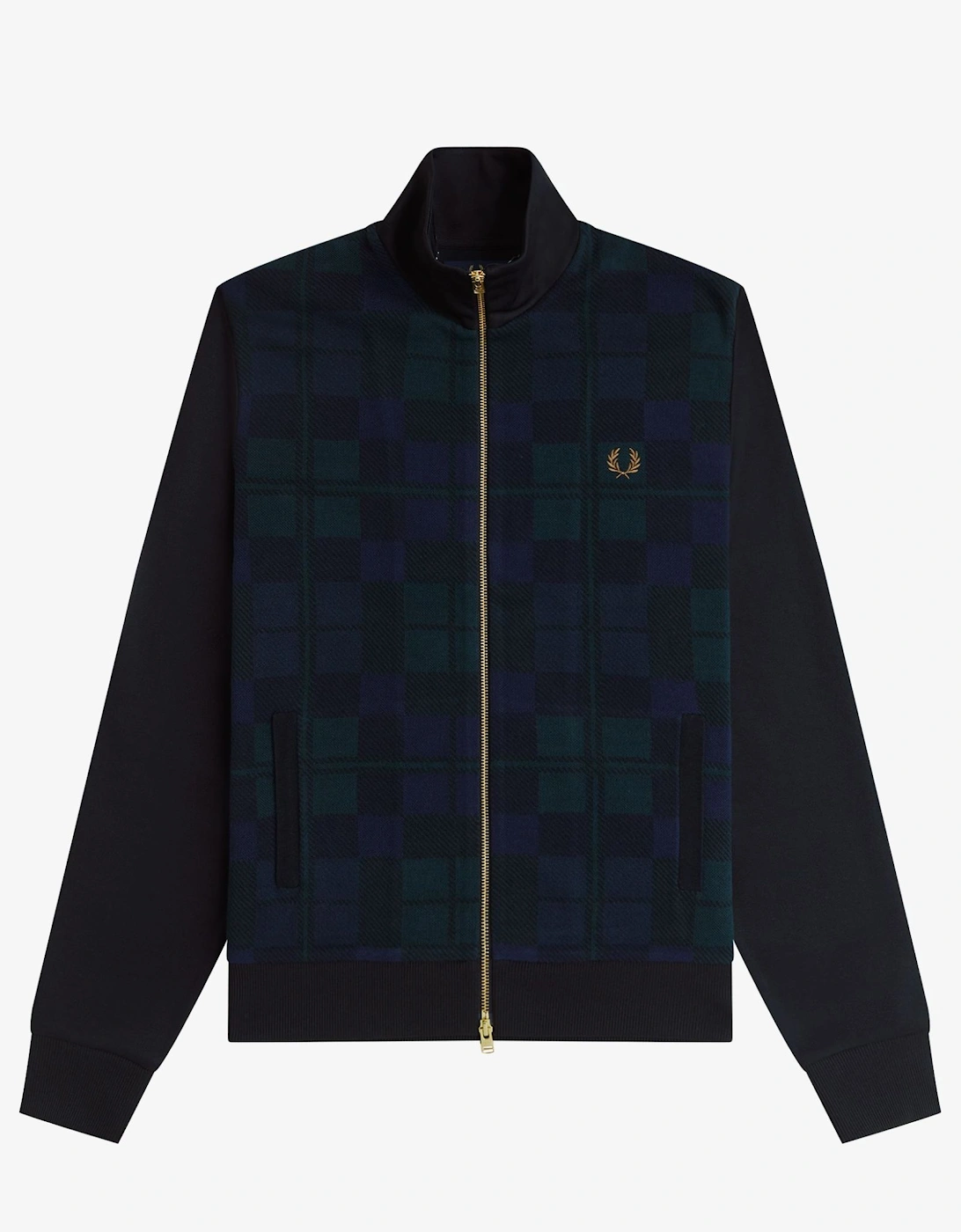 J1335 Knitted Front Track Jacket - Black, 11 of 10