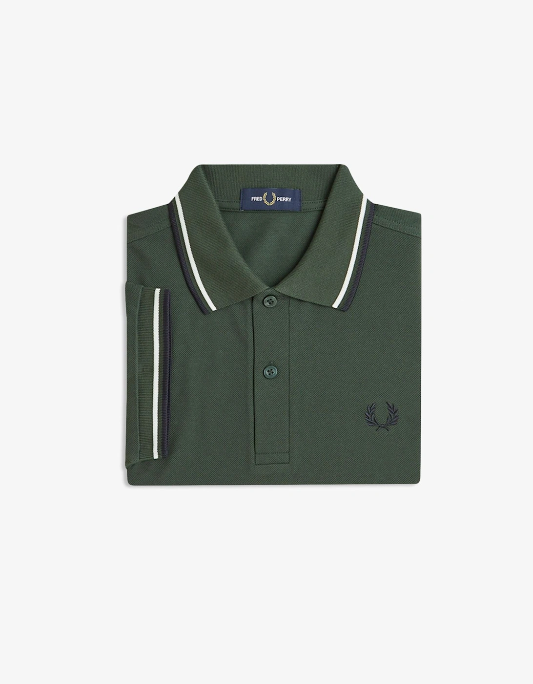 M3600 Twin Tipped Shirt - Court Green/Snow White/Navy