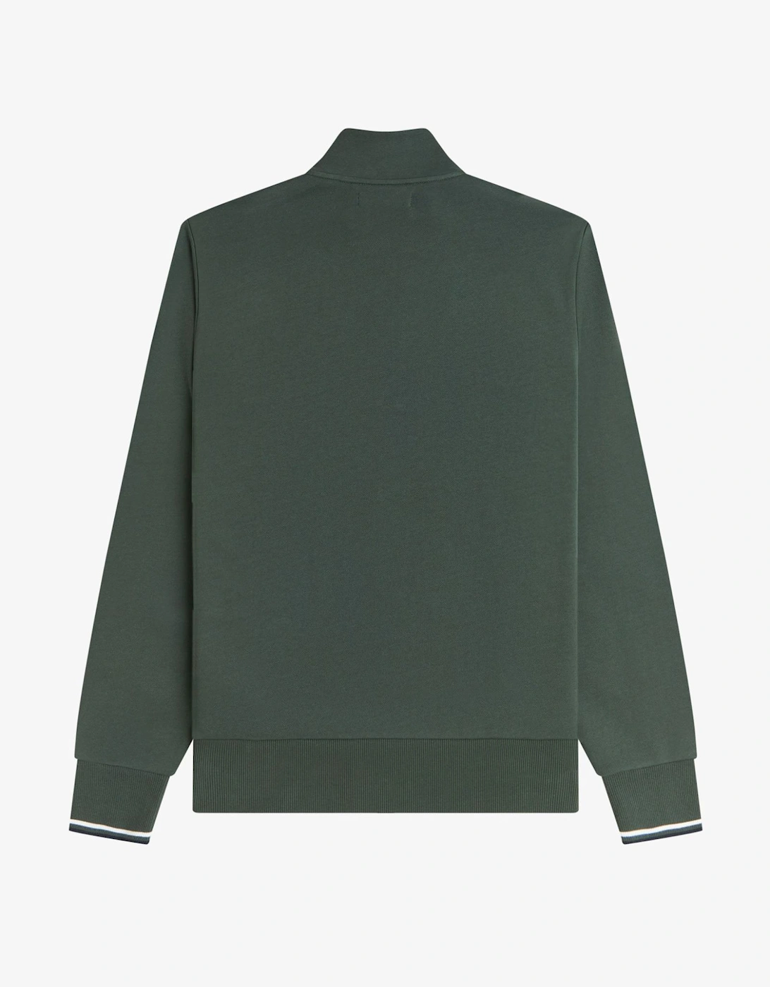 M3574 Half Zip Sweatshirt - Court Green/Snow White/Navy